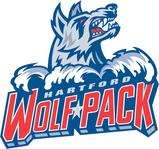 Hartford Wolf Pack 1997 98-2009 10 Primary Logo iron on heat transfer